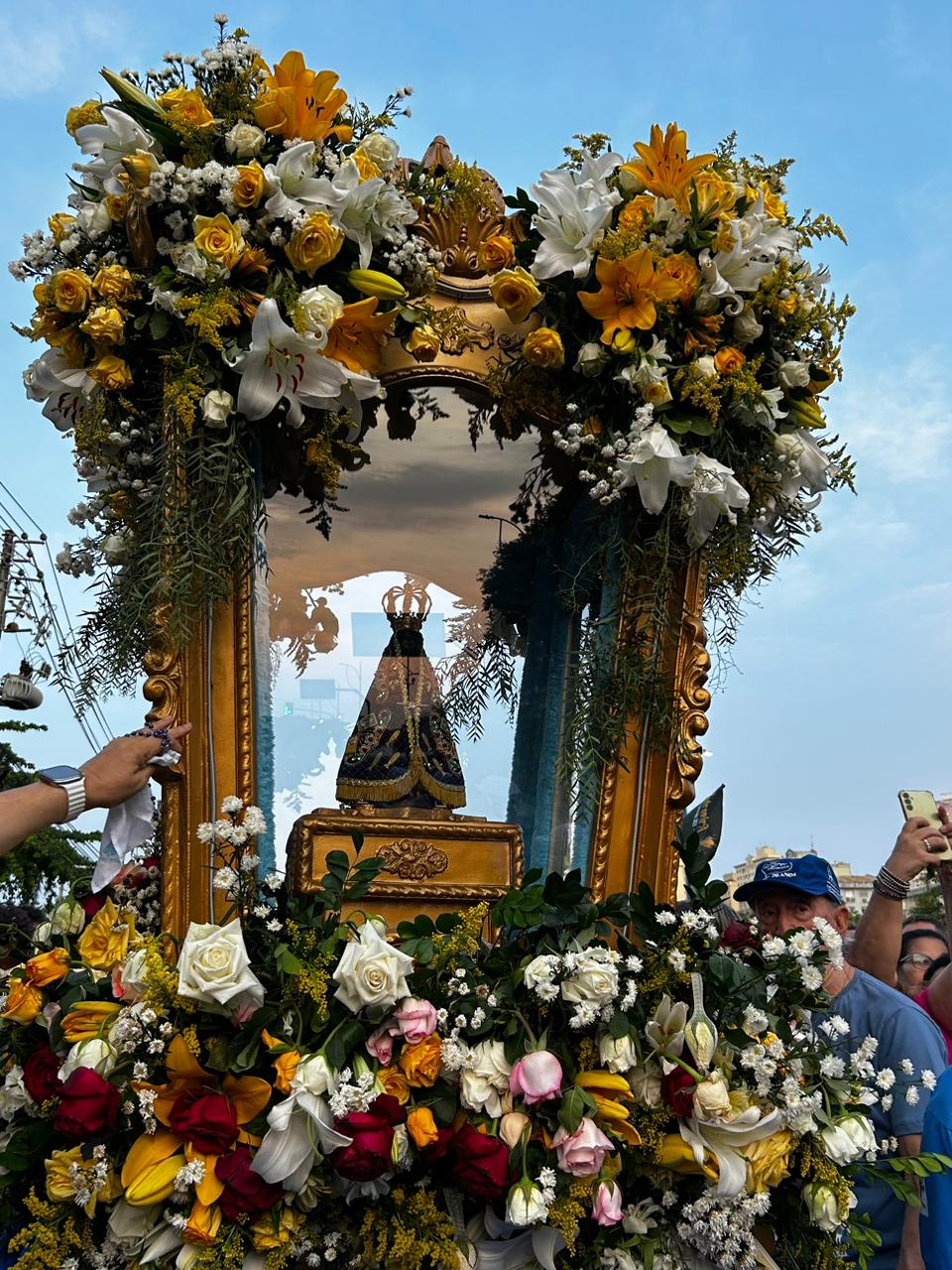 Procissão de Nossa Senhora Aparecida.